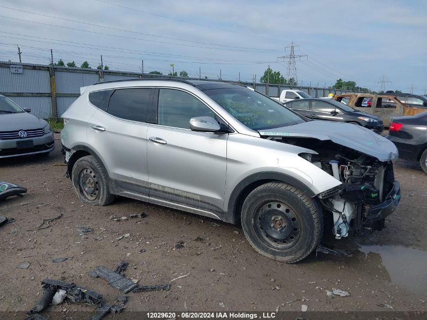 2018 Hyundai Santa Fe Sport 2.0T Se VIN: 5XYZUDLA3JG552787 Lot: 12029620