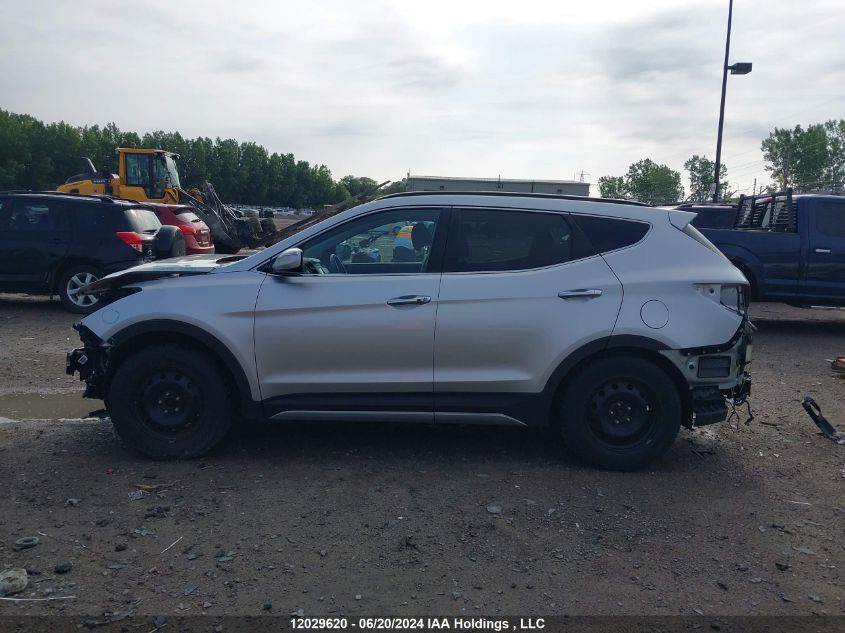 2018 Hyundai Santa Fe Sport 2.0T Se VIN: 5XYZUDLA3JG552787 Lot: 12029620