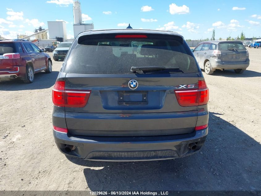 2011 BMW X5 xDrive35I VIN: 5UXZV4C52BL400133 Lot: 12029626