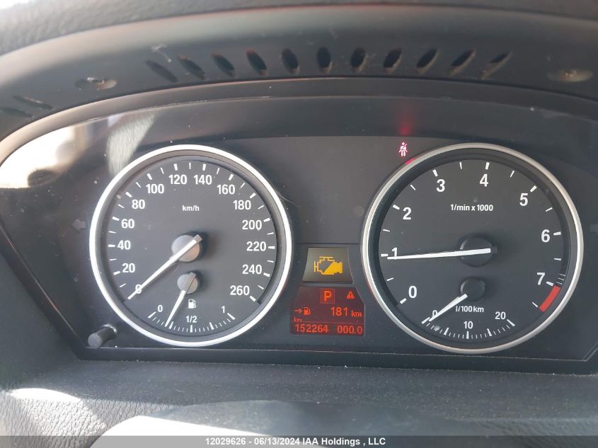 2011 BMW X5 xDrive35I VIN: 5UXZV4C52BL400133 Lot: 12029626