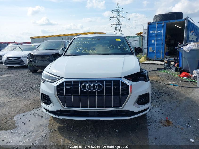 2020 Audi Q3 Premium VIN: WA1AECF36L1077926 Lot: 12029635