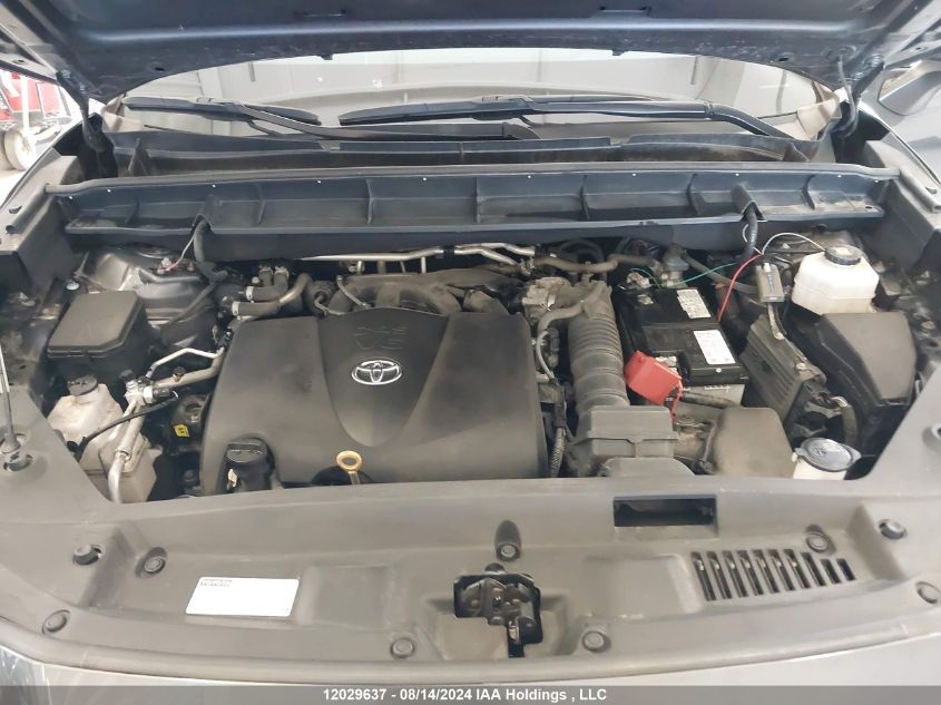 2020 Toyota Highlander Xle VIN: 5TDGZRBH1LS521368 Lot: 12029637