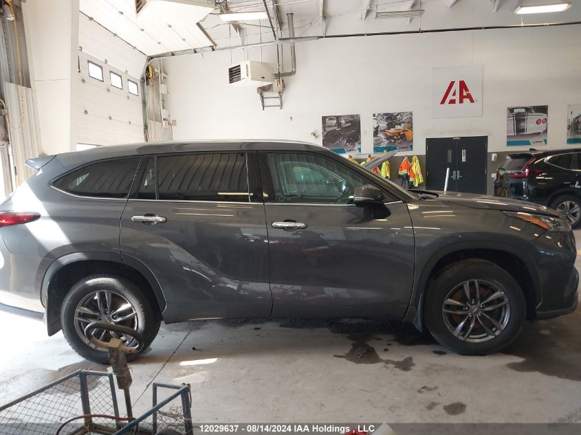 2020 Toyota Highlander Xle VIN: 5TDGZRBH1LS521368 Lot: 12029637