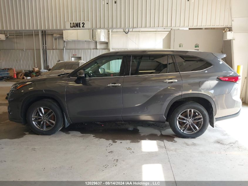 2020 Toyota Highlander Xle VIN: 5TDGZRBH1LS521368 Lot: 12029637