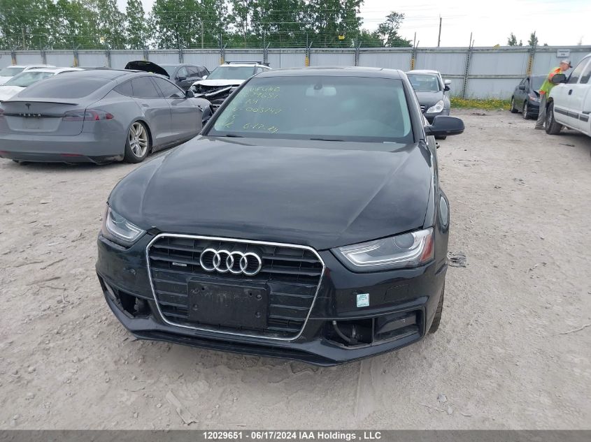 2016 Audi A4 Progressiv Plus VIN: WAUFFCFL5GN003742 Lot: 12029651