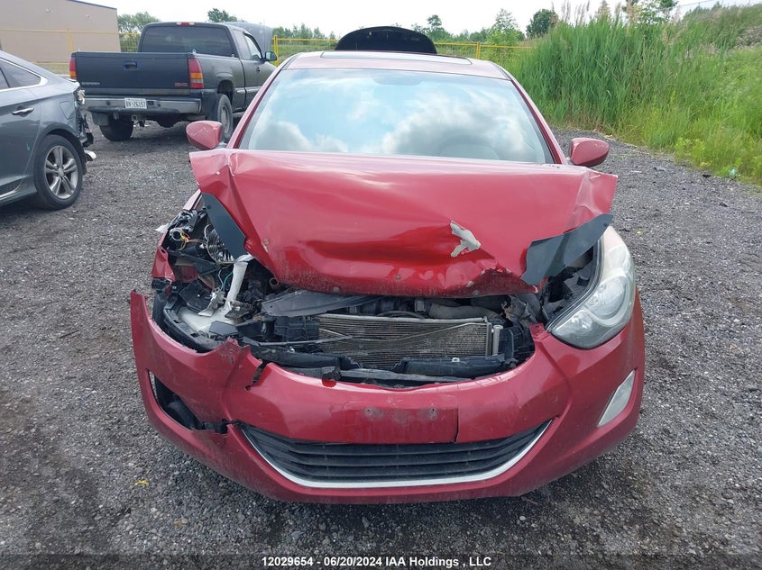 2012 Hyundai Elantra Gls/Limited VIN: 5NPDH4AE9CH144665 Lot: 12029654