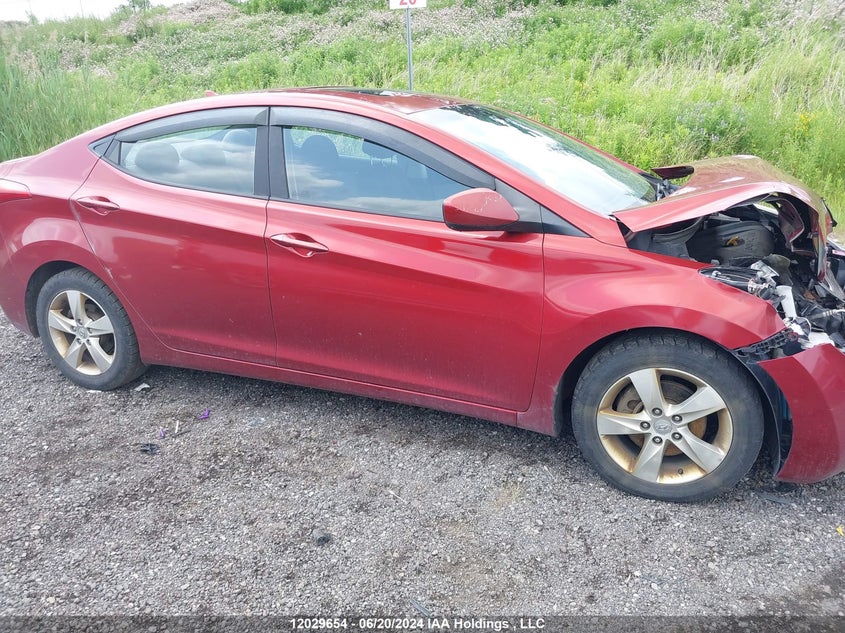 2012 Hyundai Elantra Gls/Limited VIN: 5NPDH4AE9CH144665 Lot: 12029654