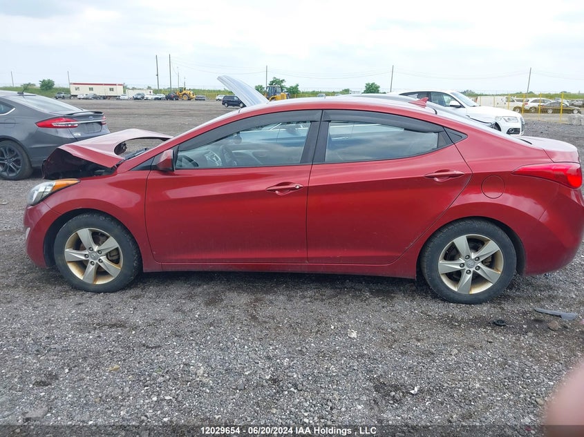 2012 Hyundai Elantra Gls/Limited VIN: 5NPDH4AE9CH144665 Lot: 12029654