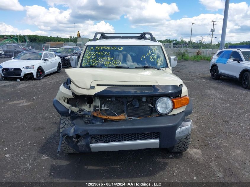 2008 Toyota Fj Cruiser VIN: JTEBU11F68K041606 Lot: 12029676