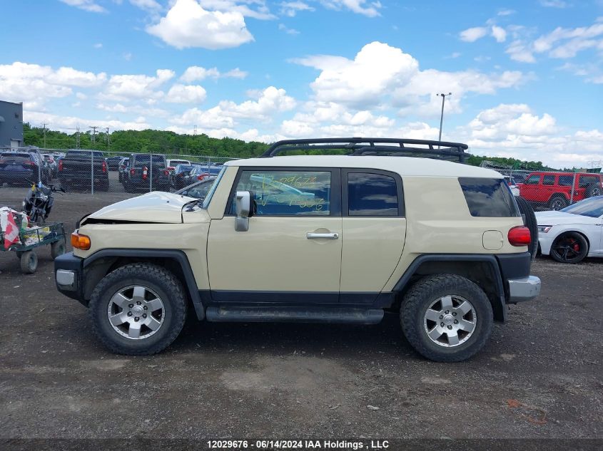 2008 Toyota Fj Cruiser VIN: JTEBU11F68K041606 Lot: 12029676