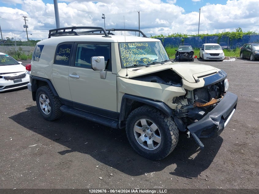 2008 Toyota Fj Cruiser VIN: JTEBU11F68K041606 Lot: 12029676