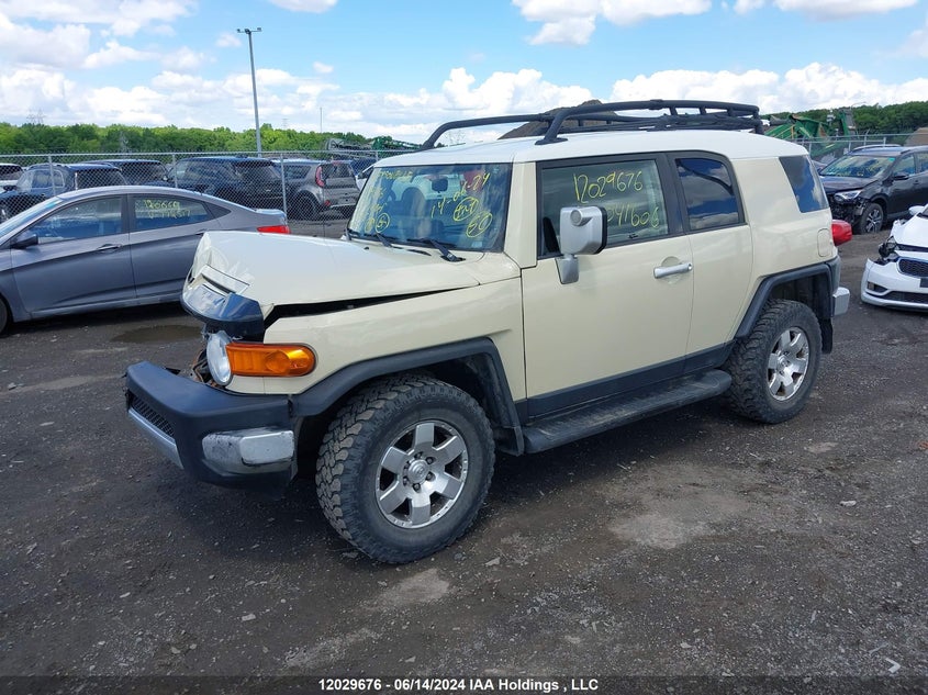 2008 Toyota Fj Cruiser VIN: JTEBU11F68K041606 Lot: 12029676
