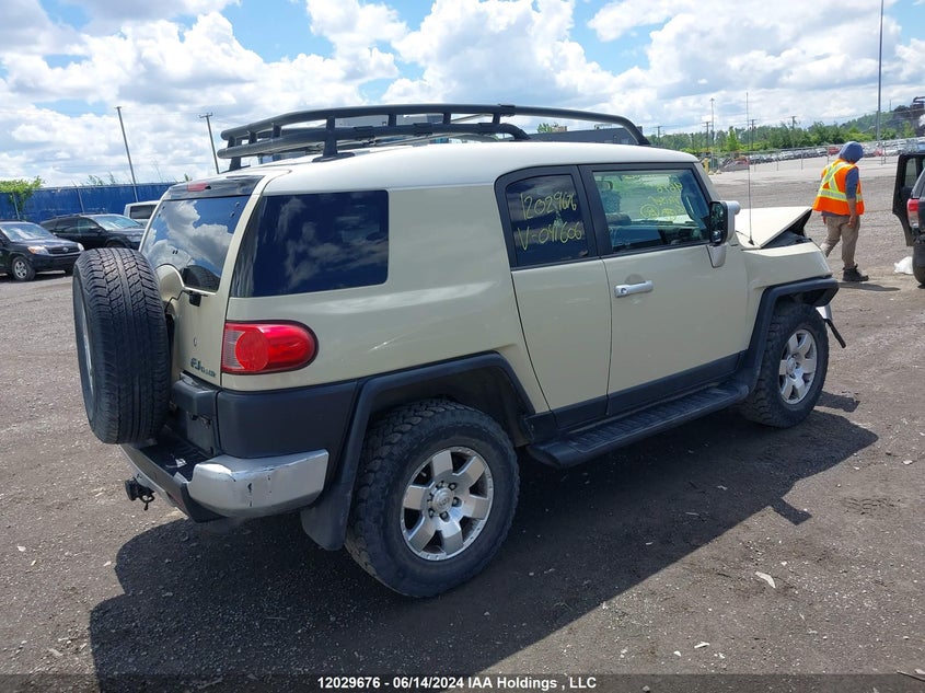 2008 Toyota Fj Cruiser VIN: JTEBU11F68K041606 Lot: 12029676
