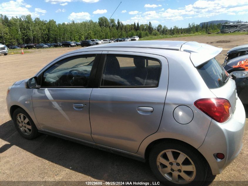 2014 Mitsubishi Mirage Es VIN: ML32A4HJ0EH016303 Lot: 12029680