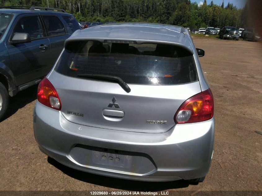 2014 Mitsubishi Mirage Es VIN: ML32A4HJ0EH016303 Lot: 12029680