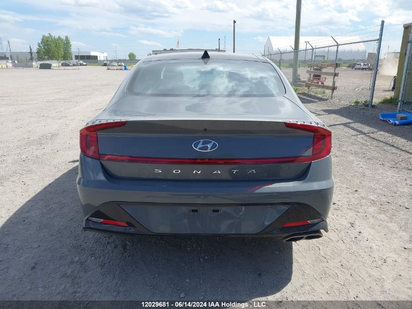 2021 Hyundai Sonata Sel Plus VIN: 5NPEJ4J24MH111492 Lot: 12029681