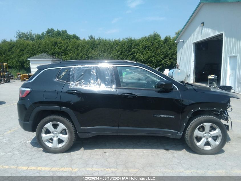 2018 Jeep Compass Latitude VIN: 3C4NJDBB4JT143255 Lot: 12029694