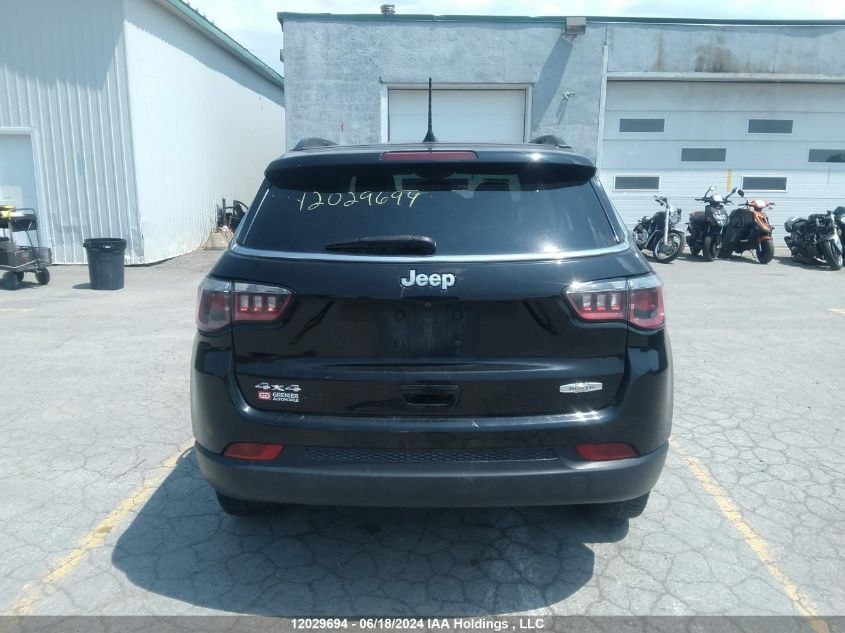 2018 Jeep Compass Latitude VIN: 3C4NJDBB4JT143255 Lot: 12029694