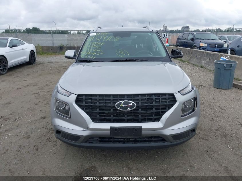 2023 Hyundai Venue Sel/Limited VIN: KMHRC8A37PU260335 Lot: 12029708