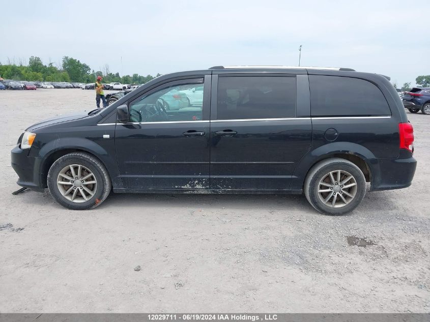 2014 Dodge Grand Caravan Se/Sxt VIN: 2C4RDGBG0ER380243 Lot: 12029711
