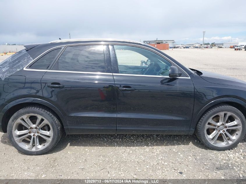 2015 Audi Q3 VIN: WA1GFEFS3FR003735 Lot: 12029713