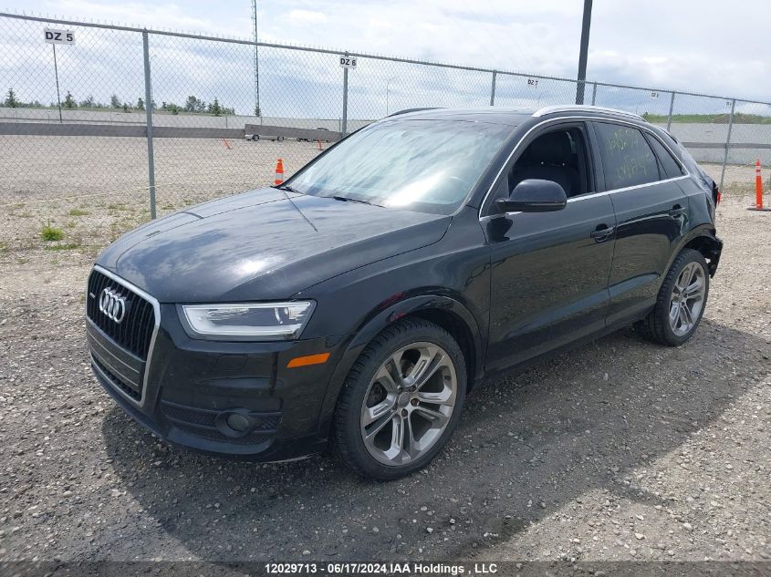 2015 Audi Q3 VIN: WA1GFEFS3FR003735 Lot: 12029713