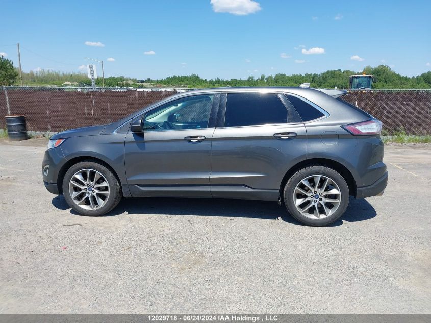 2016 Ford Edge VIN: 2FMPK4K88GBC32725 Lot: 12029718