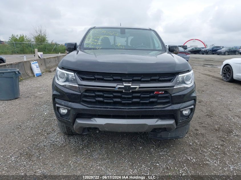 2021 Chevrolet Colorado VIN: 1GCGTDENXM1208355 Lot: 12029722