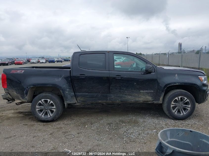 2021 Chevrolet Colorado VIN: 1GCGTDENXM1208355 Lot: 12029722