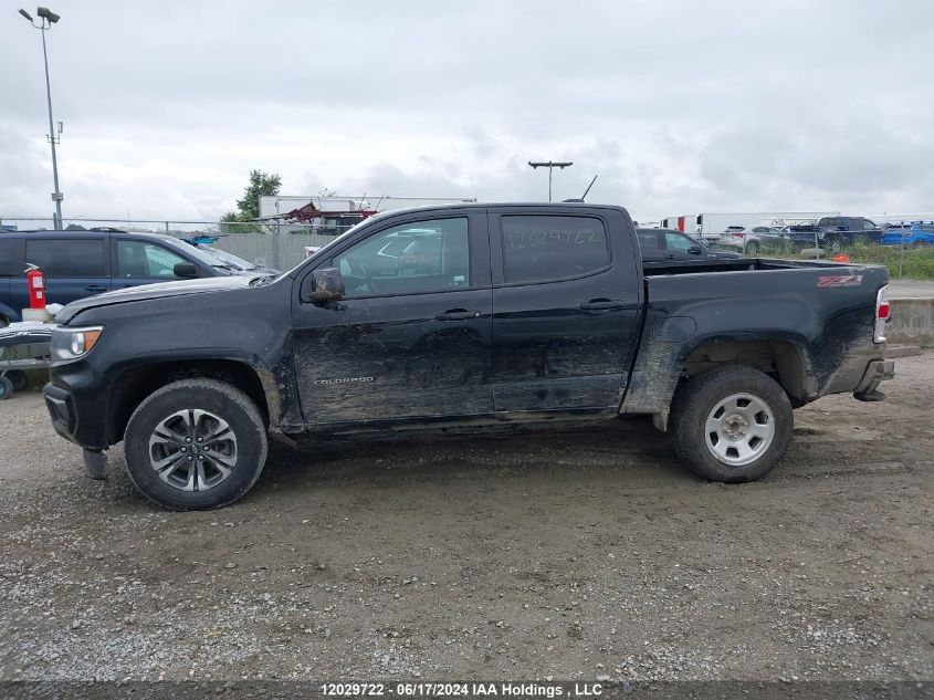 2021 Chevrolet Colorado VIN: 1GCGTDENXM1208355 Lot: 12029722