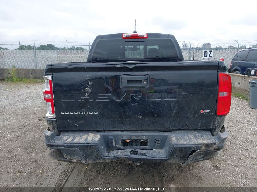 2021 Chevrolet Colorado VIN: 1GCGTDENXM1208355 Lot: 12029722