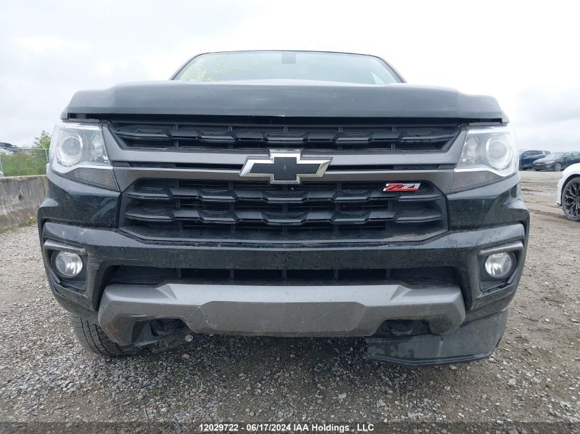 2021 Chevrolet Colorado VIN: 1GCGTDENXM1208355 Lot: 12029722