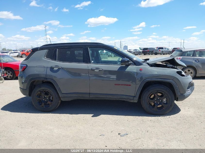 2023 Jeep Compass Trailhawk VIN: 3C4NJDDNXPT557284 Lot: 12029727