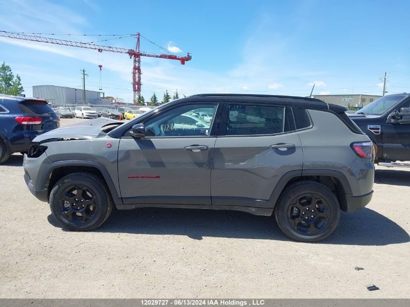 2023 Jeep Compass Trailhawk VIN: 3C4NJDDNXPT557284 Lot: 12029727