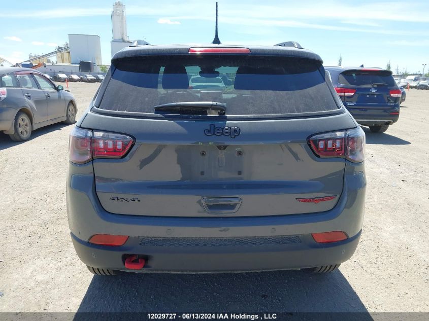2023 Jeep Compass Trailhawk VIN: 3C4NJDDNXPT557284 Lot: 12029727