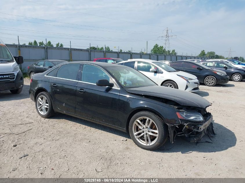 2011 Audi A4 VIN: WAUMFCFL0BN017628 Lot: 12029745