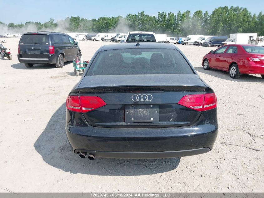 2011 Audi A4 VIN: WAUMFCFL0BN017628 Lot: 12029745