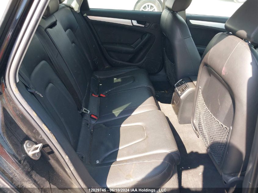 2011 Audi A4 VIN: WAUMFCFL0BN017628 Lot: 12029745