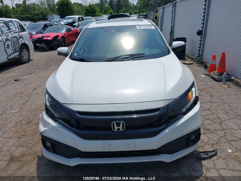 2019 Honda Civic VIN: 2HGFC2F82KH020583 Lot: 12029746