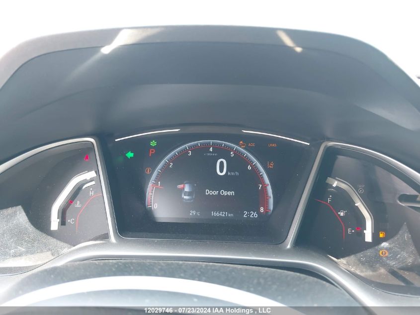 2019 Honda Civic VIN: 2HGFC2F82KH020583 Lot: 12029746