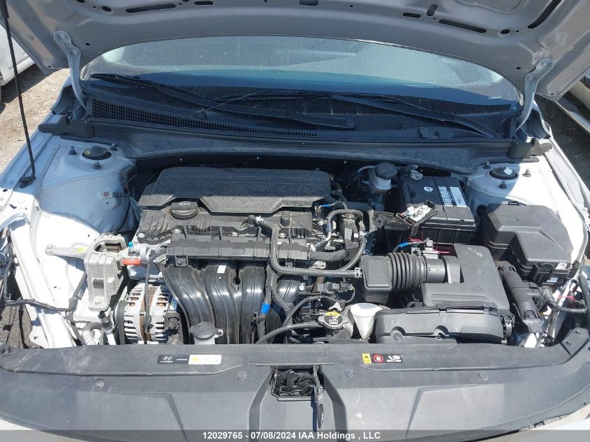 2022 Hyundai Elantra Preferred Ivt With Sun And Tech Package VIN: KMHLM4AG9NU341672 Lot: 12029765