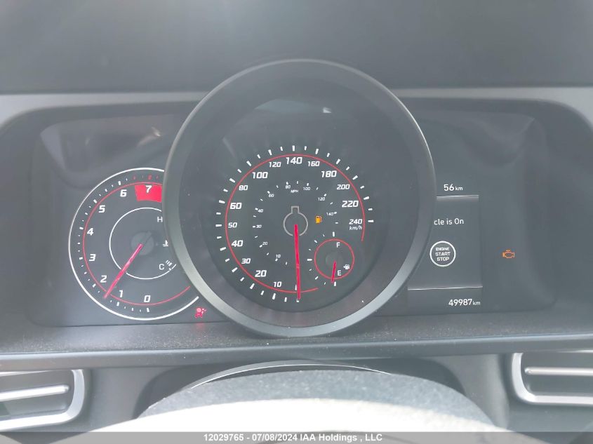 2022 Hyundai Elantra Preferred Ivt With Sun And Tech Package VIN: KMHLM4AG9NU341672 Lot: 12029765