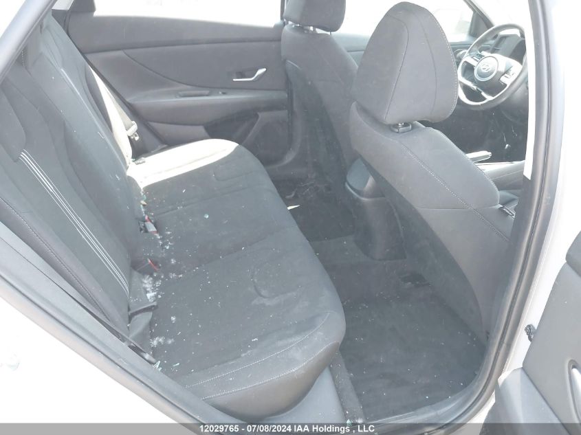 2022 Hyundai Elantra Preferred Ivt With Sun And Tech Package VIN: KMHLM4AG9NU341672 Lot: 12029765