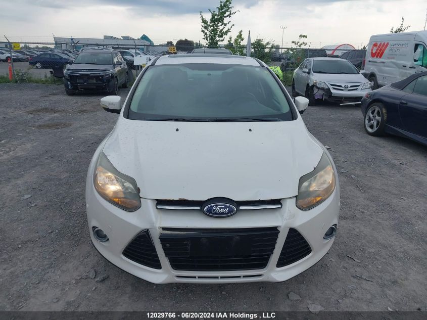 2012 Ford Focus Titanium VIN: 1FAHP3N26CL431638 Lot: 12029766