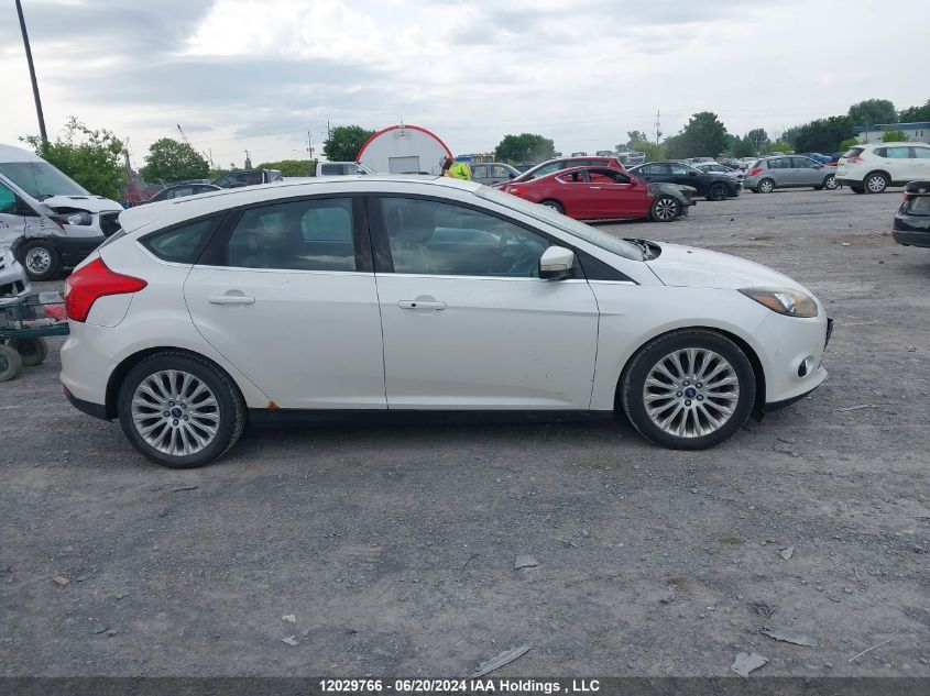 2012 Ford Focus Titanium VIN: 1FAHP3N26CL431638 Lot: 12029766