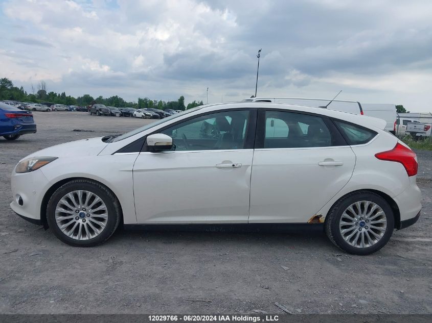 2012 Ford Focus Titanium VIN: 1FAHP3N26CL431638 Lot: 12029766