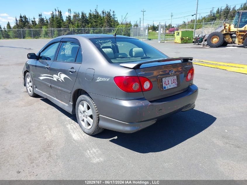 2005 Toyota Corolla Ce/Le/S VIN: 2T1BR32E75C894200 Lot: 12029767