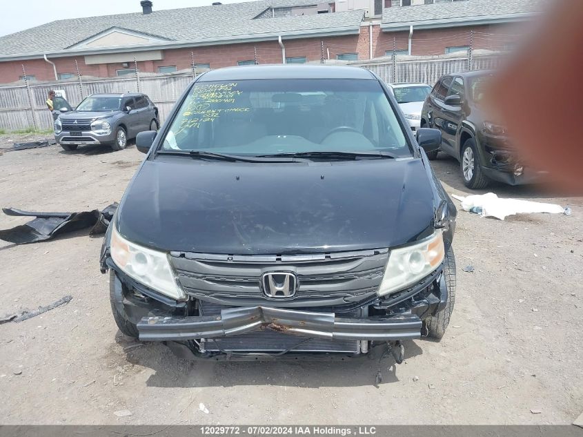 2012 Honda Odyssey Ex VIN: 5FNRL5H44CB509839 Lot: 12029772