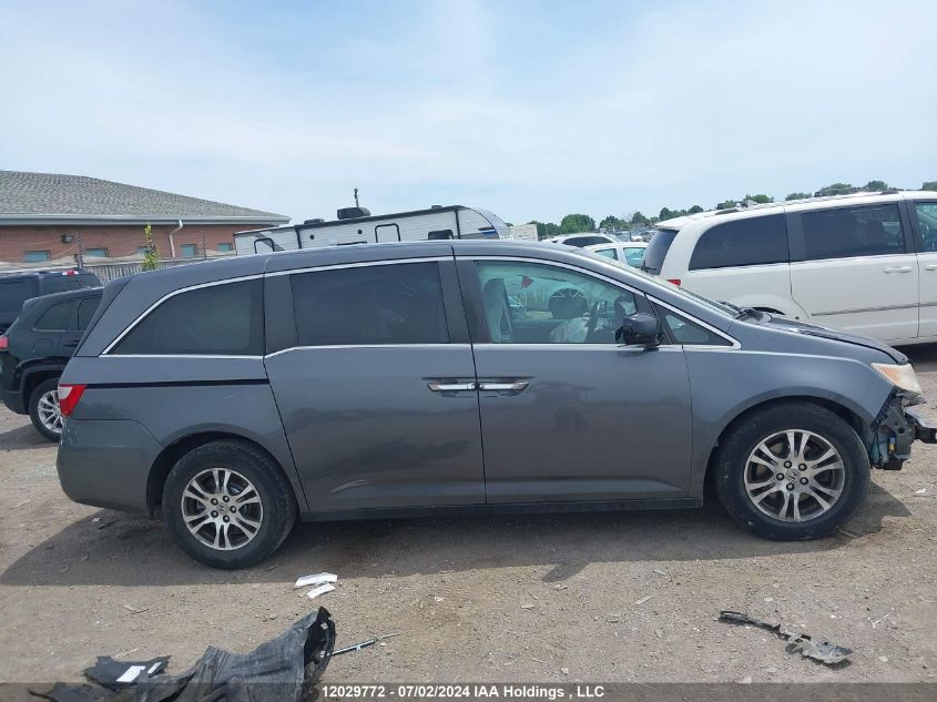 2012 Honda Odyssey Ex VIN: 5FNRL5H44CB509839 Lot: 12029772