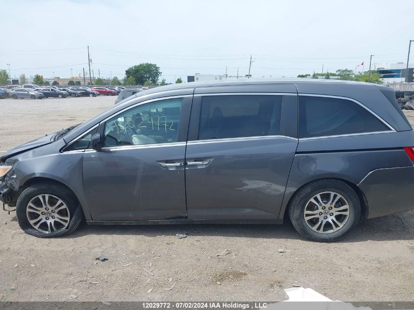 2012 Honda Odyssey Ex VIN: 5FNRL5H44CB509839 Lot: 12029772